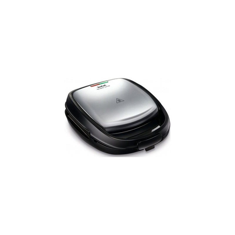 TEFAL | Sandwich Maker | SW341D12 Snack Time | 700 W | Number of plates 2 | Stainless Steel/Black