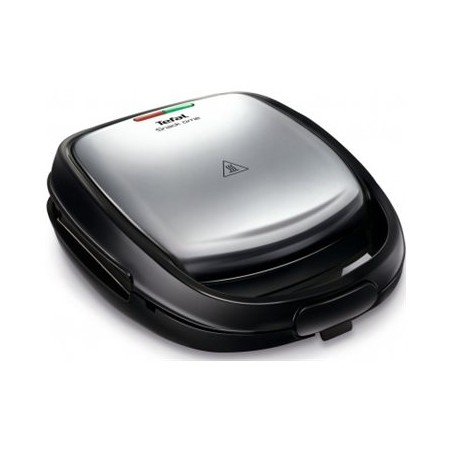 TEFAL | Sandwich Maker | SW341D12 Snack Time | 700 W | Number of plates 2 | Stainless Steel/Black