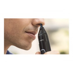 Philips | Nose, Ear, Eyebrow and Detail Hair Trimmer | NT5650/16 | Nose, Ear, Eyebrow and Detail Hair Trimmer | Black