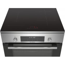 Bosch | Cooker | HLS79Y351U Series 6 | Hob type Induction | Oven type Electric | Stainless Steel | Width 60 cm | Grilling | LCD 