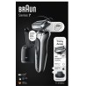 Braun | Shaver | 71-S7200cc | Operating time (max) 50 min | Wet & Dry | Silver/Black