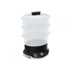 TEFAL Food Steamer VC204810 Ultracompact Black 800 W Capacity 9 L Number of baskets 3