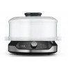 TEFAL Food Steamer VC204810 Ultracompact Black 800 W Capacity 9 L Number of baskets 3