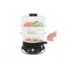 TEFAL Food Steamer VC204810 Ultracompact Black 800 W Capacity 9 L Number of baskets 3