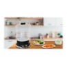 TEFAL Food Steamer VC204810 Ultracompact Black 800 W Capacity 9 L Number of baskets 3