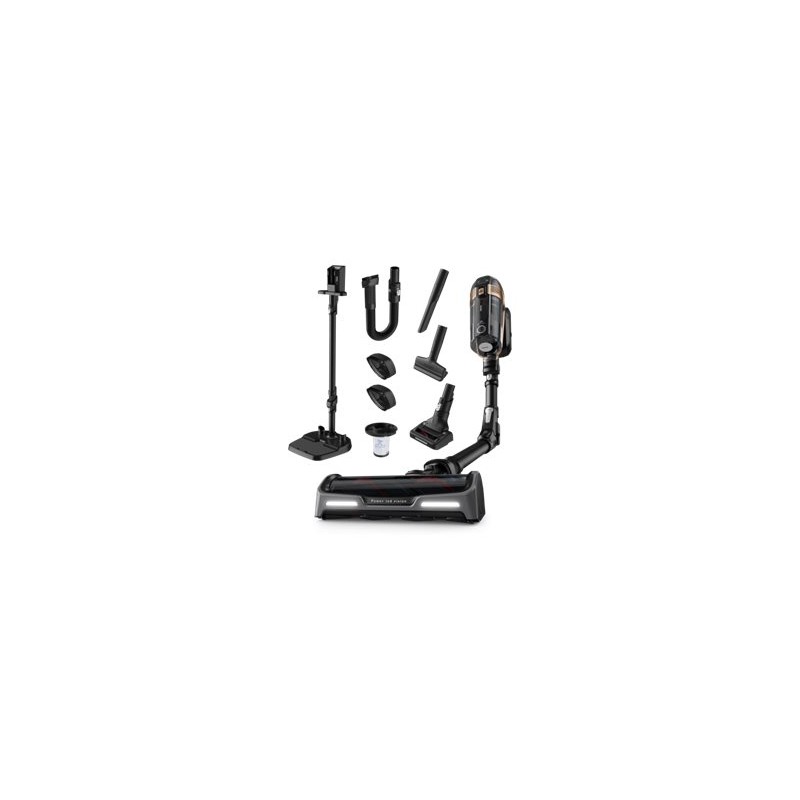 TEFAL | Vacuum Cleaner | TY99F1WO X-Force Flex | Handstick 2in1 | Handstick 2in1 | 32.4 V | Operating time (max) 80 min | Black