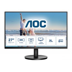 AOC | Monitor | Q27B3MA | 27 " | VA | QHD | 16:9 | 75 Hz | 4 ms | 2560 x 1440 | 250 cd/m | HDMI ports quantity 1 | Black | Warra