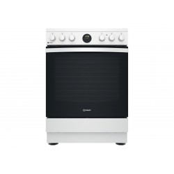 INDESIT | Cooker | IS67V8CHW/E | Hob type Vitroceramic | Oven type Electric | White | Width 60 cm | Grilling | Depth 60 cm | 69 