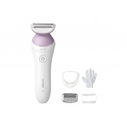 Philips | Cordless Shaver | BRL136/00 Series 6000 | Operating time (max) 40 min | Wet & Dry | NiMH | White/Purple