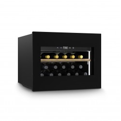 Caso | Wine Cooler | WineDeluxe WD 17 | Energy efficiency class G | Built-in | Bottles capacity 17 | Black