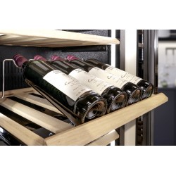 Caso | Wine Cooler | WineDeluxe WD 41 | Energy efficiency class F | Built-in | Bottles capacity 41 | Black