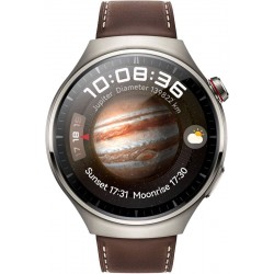 WATCH 4 Pro (47mm) | (Dark Brown), Medes-L19L | Smart watch | GPS (satellite) | AMOLED | Touchscreen | 1.5 | Waterproof | Blueto