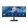 Philips | Monitor | 346E2LAE | 34 " | VA | WQHD | 21:9 | 100 Hz | 4 ms | 3440 x 1440 | 300 cd/m | HDMI ports quantity 1