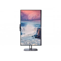 AOC | USB-C Monitor with Webcam | 24V5CW/BK | 23.8 " | IPS | FHD | 16:9 | 75 Hz | 1 ms | 1920 x 1080 | 300 cd/m | HDMI ports qua