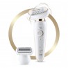 Braun Epilator | Silk- pil 9 Flex SES9006 | Number of power levels 2 | Wet & Dry | White