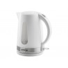 Gorenje | Kettle | K17WE | Electric | 2200 W | 1.7 L | Plastic + metal | 360 rotational base | White