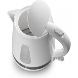 Gorenje | Kettle | K17WE | Electric | 2200 W | 1.7 L | Plastic + metal | 360 rotational base | White