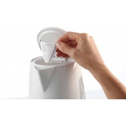 Gorenje | Kettle | K17WE | Electric | 2200 W | 1.7 L | Plastic + metal | 360 rotational base | White