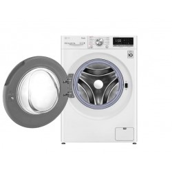 LG Washing machine with dryer | F2DV5S8S2E | Energy efficiency class C/E | Front loading | Washing capacity 8.5 kg | 1200 RPM | 