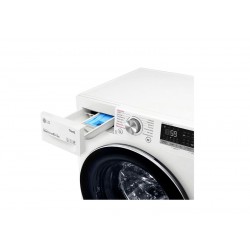 LG Washing machine with dryer | F2DV5S8S2E | Energy efficiency class C/E | Front loading | Washing capacity 8.5 kg | 1200 RPM | 