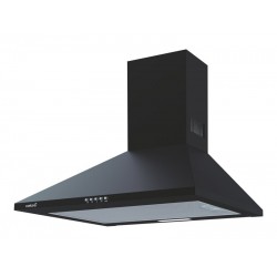 CATA | Hood | OMEGA 600 BK | Wall mounted | Energy efficiency class C | Width 60 cm | 645 m /h | Mechanical | LED | Black
