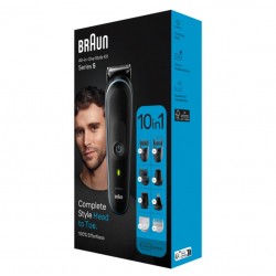 Braun | All-in-one trimmer | MGK5445 | Cordless | Number of length steps 13 | Black/Blue