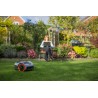 Segway | Navimow Robot Lawn Mower | i105E | Mowing Area 500 m | Waterproof IPX6 | 58 dB | Charging station, antenna, antenna sta