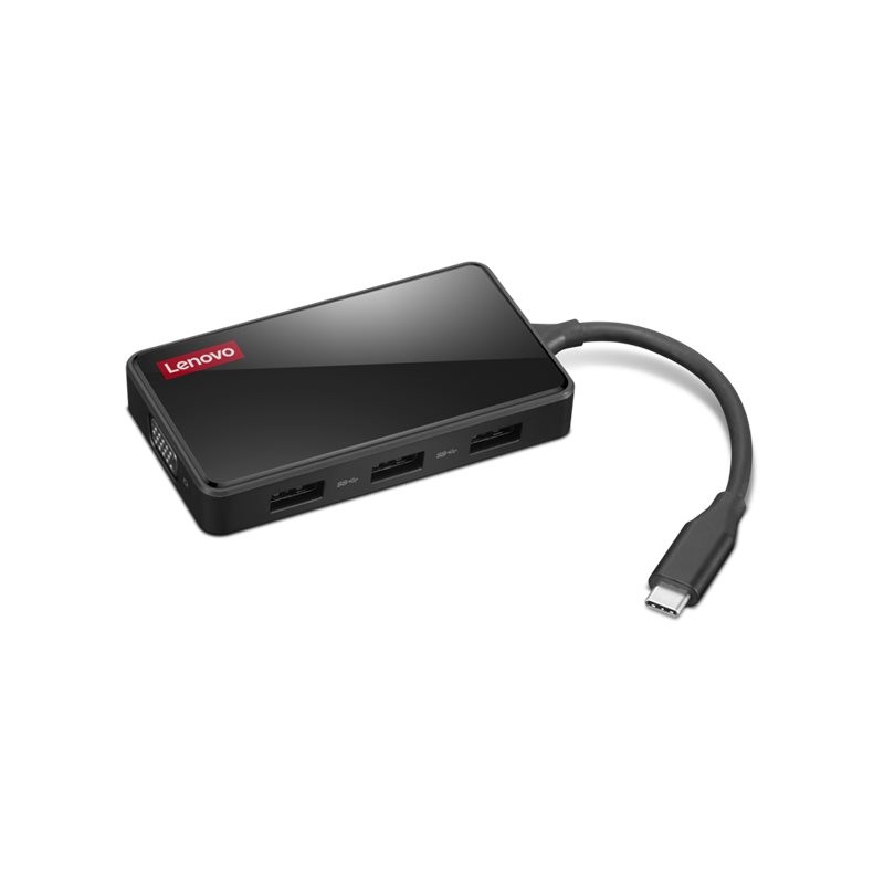 Lenovo | 100 USB-C Travel Dock | GX91M73945 | Travel Dock Lenovo | 100 USB-C Travel Dock | GX91M73945 | Travel Dock