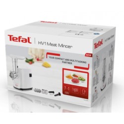 TEFAL | Meat Mincer | NE114130 | White | Number of speeds 1 | Throughput (kg/min) 1.9