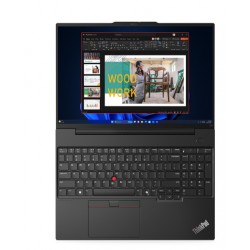 Lenovo | ThinkPad E16 | Black | 16 " | IPS | WUXGA | 1920 x 1200 pixels | Anti-glare | Intel Core U5 | 125U | 16 GB | SO-DIMM DD