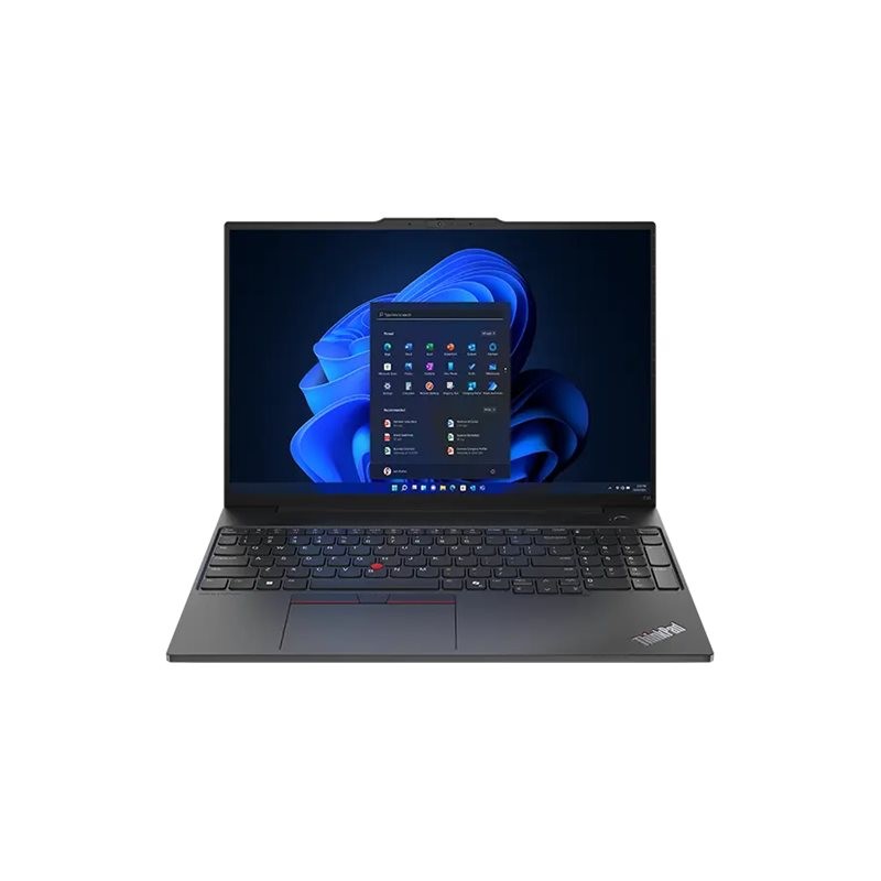 Lenovo | ThinkPad E16 | Black | 16 " | IPS | WUXGA | 1920 x 1200 pixels | Anti-glare | Intel Core U7 | 155H | 16 GB | SO-DIMM DD