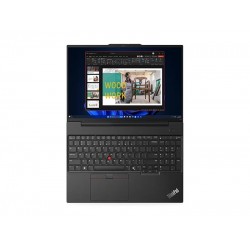 Lenovo | ThinkPad E16 | Black | 16 " | IPS | WUXGA | 1920 x 1200 pixels | Anti-glare | Intel Core U7 | 155H | 16 GB | SO-DIMM DD