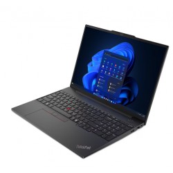 Lenovo | ThinkPad E16 | Black | 16 " | IPS | WUXGA | 1920 x 1200 pixels | Anti-glare | Intel Core U7 | 155H | 16 GB | SO-DIMM DD