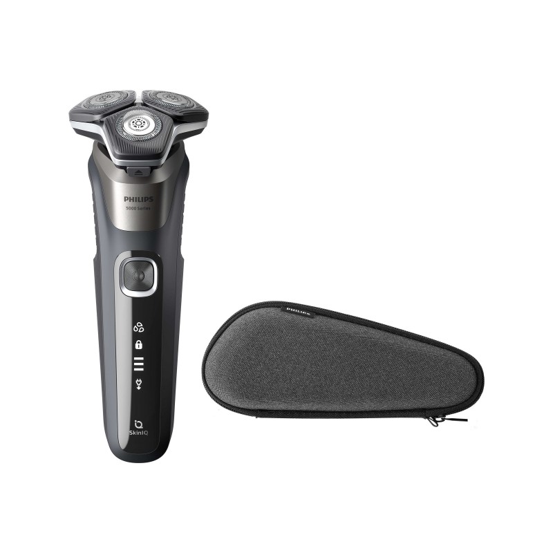 Philips | Shaver | S5887/30 | Operating time (max) 60 min | Wet & Dry | Lithium Ion | Charcoal Gray
