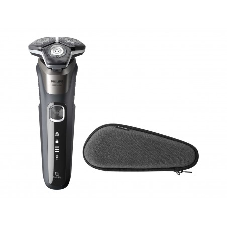 Philips | Shaver | S5887/30 | Operating time (max) 60 min | Wet & Dry | Lithium Ion | Charcoal Gray