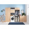 INDESIT | Washing machine with Dryer | BDE 76435 WSV EE | Energy efficiency class B/D | Front loading | Washing capacity 7 kg | 