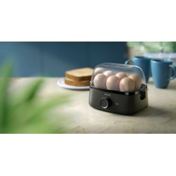 Philips | Egg Cooker | HD9137/90 | Deep black | 400 W