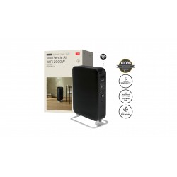 Mill WiFI GEN3 Oil Filled Radiator | OIL2000WIFI3 | Oil Filled Radiator | 2000 W | Number of power levels 3 | Black