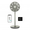 Duux | Fan with Battery Pack | Whisper Flex Smart | Stand Fan | Sage | Diameter 34 cm | Number of speeds 26 | Oscillation | Remo