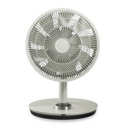 Duux | Fan with Battery Pack | Whisper Flex Smart | Stand Fan | Sage | Diameter 34 cm | Number of speeds 26 | Oscillation | Remo