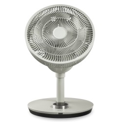 Duux | Fan with Battery Pack | Whisper Flex Smart | Stand Fan | Sage | Diameter 34 cm | Number of speeds 26 | Oscillation | Remo