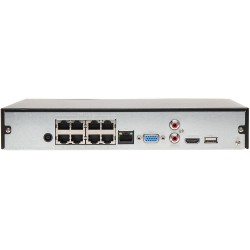 NVR NVR2108HS-8P-4KS3 8 KANALIT, 8 PoE DAHUA