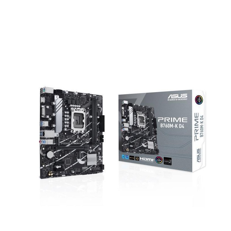 Mainboard|ASUS|Intel B760 Express|LGA1700|Micro-ATX|Memory DDR4|Memory slots 2|2xPCI-Express 4.0 1x|1xPCI-Express 4.0 16x|2xM.2| Mainboard|ASUS|Intel B760 Express|LGA1700|Micro-ATX|Memory DDR4|Memory slots 2|2xPCI-Express 4.0 1x|1xPCI-Express 4.0 16x|2xM.2|