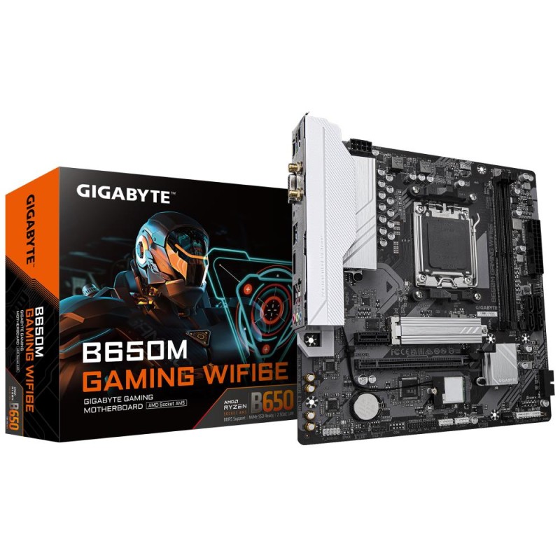 Mainboard|GIGABYTE|AMD B650|SAM5|Micro-ATX|Memory DDR5|Memory slots 2|1xPCI-Express 3.0 1x|1xPCI-Express 4.0 16x|1xM.2|1xHDMI|4x Mainboard|GIGABYTE|AMD B650|SAM5|Micro-ATX|Memory DDR5|Memory slots 2|1xPCI-Express 3.0 1x|1xPCI-Express 4.0 16x|1xM.2|1xHDMI|4x