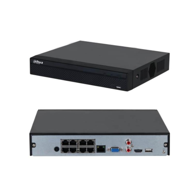 NET VIDEO RECORDER 8CH 8POE/NVR2108HS-8P-4KS3 DAHUA NET VIDEO RECORDER 8CH 8POE/NVR2108HS-8P-4KS3 DAHUA