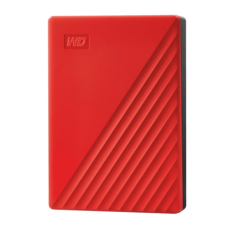 External HDD|WESTERN DIGITAL|My Passport|4TB|USB 2.0|USB 3.0|USB 3.2|Colour Red|WDBPKJ0040BRD-WESN External HDD|WESTERN DIGITAL|My Passport|4TB|USB 2.0|USB 3.0|USB 3.2|Colour Red|WDBPKJ0040BRD-WESN
