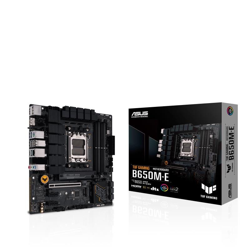 Mainboard|ASUS|AMD B650|SAM5|Micro-ATX|Memory DDR5|Memory slots 4|2xPCI-Express 4.0 1x|1xPCI-Express 4.0 16x|2xM.2|1xHDMI|2xDisp Mainboard|ASUS|AMD B650|SAM5|Micro-ATX|Memory DDR5|Memory slots 4|2xPCI-Express 4.0 1x|1xPCI-Express 4.0 16x|2xM.2|1xHDMI|2xDisp