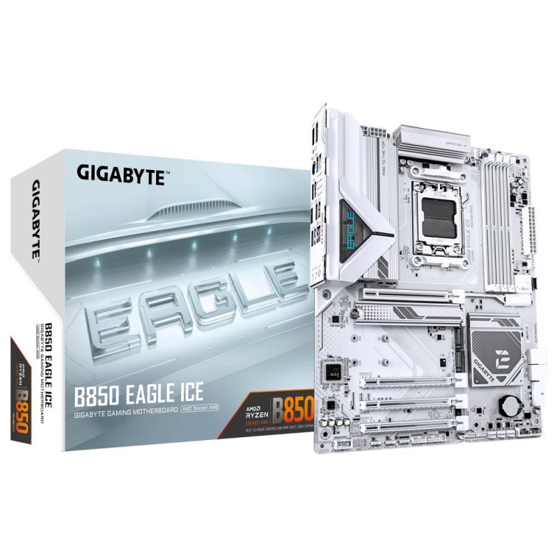 Mainboard|GIGABYTE|AMD B850|SAM5|ATX|Memory DDR5|Memory slots 4|2xPCI-Express 3.0 1x|1xPCI-Express 4.0 4x |1xPCI-Express 5.0 16x Mainboard|GIGABYTE|AMD B850|SAM5|ATX|Memory DDR5|Memory slots 4|2xPCI-Express 3.0 1x|1xPCI-Express 4.0 4x |1xPCI-Express 5.0 16x