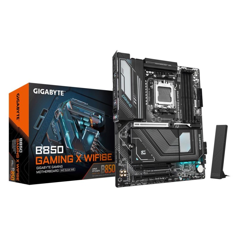 Mainboard|GIGABYTE|AMD B850|SAM5|ATX|Memory DDR5|Memory slots 4|2xPCI-Express 3.0 1x|3xM.2|1xHDMI|1xDisplayPort|5xUSB 2.0|3xUSB Mainboard|GIGABYTE|AMD B850|SAM5|ATX|Memory DDR5|Memory slots 4|2xPCI-Express 3.0 1x|3xM.2|1xHDMI|1xDisplayPort|5xUSB 2.0|3xUSB