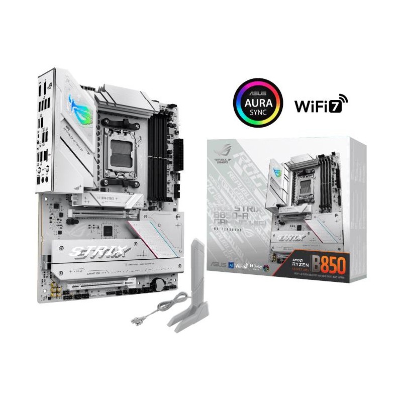 Mainboard|ASUS|AMD B850|SAM5|ATX|Memory DDR5|Memory slots 4|1xPCI-Express 4.0 16x|1xPCI-Express 5.0 16x|4xM.2|1xHDMI|1xDisplayPo Mainboard|ASUS|AMD B850|SAM5|ATX|Memory DDR5|Memory slots 4|1xPCI-Express 4.0 16x|1xPCI-Express 5.0 16x|4xM.2|1xHDMI|1xDisplayPo